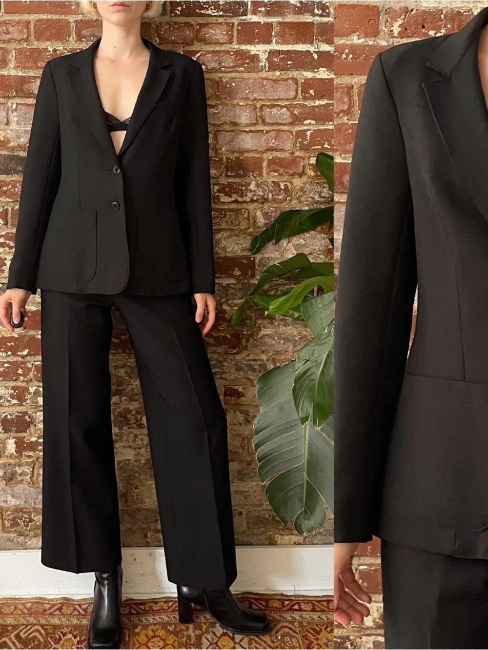 Levi's Black Tailored Suit